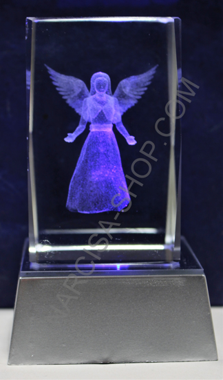 LED ANGEL V STEKLENI KOCKI 6