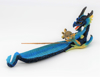 Bild von Blauer Drache Räucherstäbchen halter