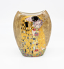 Bild von GUSTAV KLIMT - keramična vaza zlata podlaga