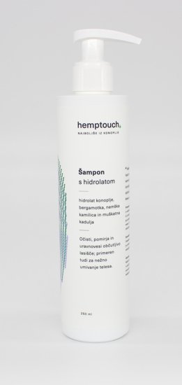 Šampon s hidrolatom