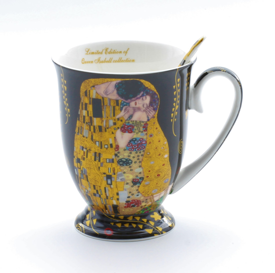Bild von GUSTAV KLIMT - Skodelica z žličko črna
