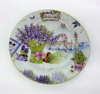 QUEEN ISABELL - set 6. steklenih desertnih krožnikov + veliki krožnik za pecivo