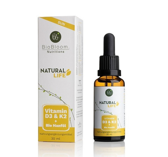 Vitamin D3 - Natural SUN – Vitamin D3 & K2 kapljice, 30ml