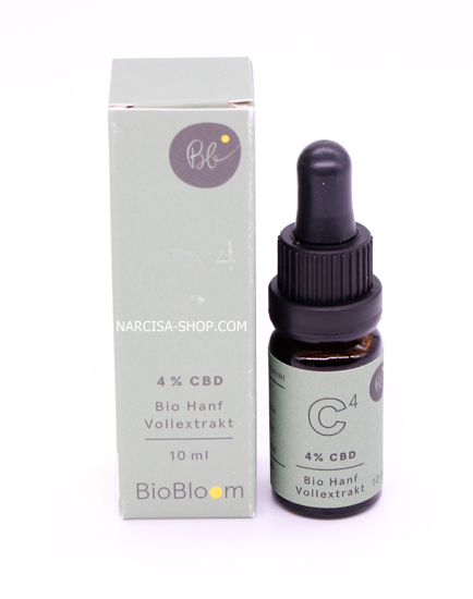 Bio CBD konopljine kapljice NaturalFOUR 4%, 400mg, 10ml