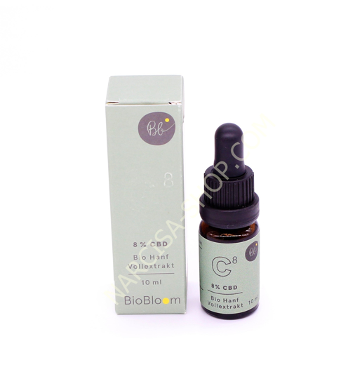 Bio CBD konopljine kapljice NaturalFOUR 8%, 800mg, 10ml