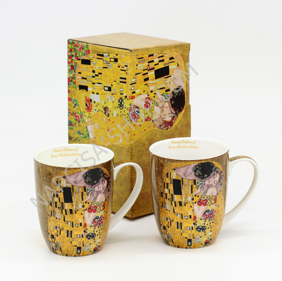 GUSTAV KLIMT - 2 skodelici zlati